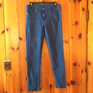 Royal blue skinny jean
